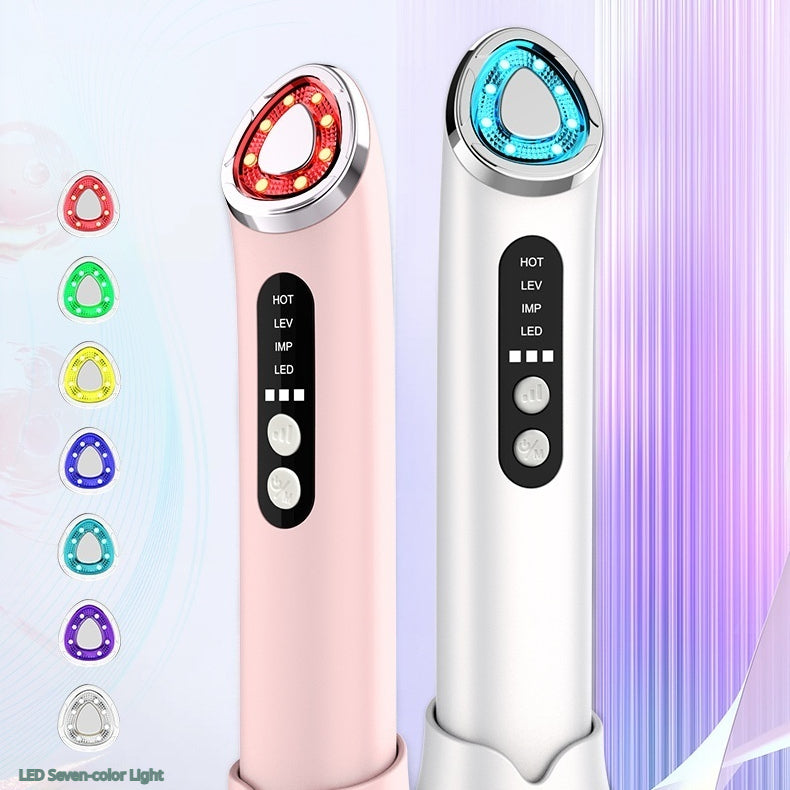 S&G Blend LED Facial Massager - 7-Color Light Therapy for Glowing Skin