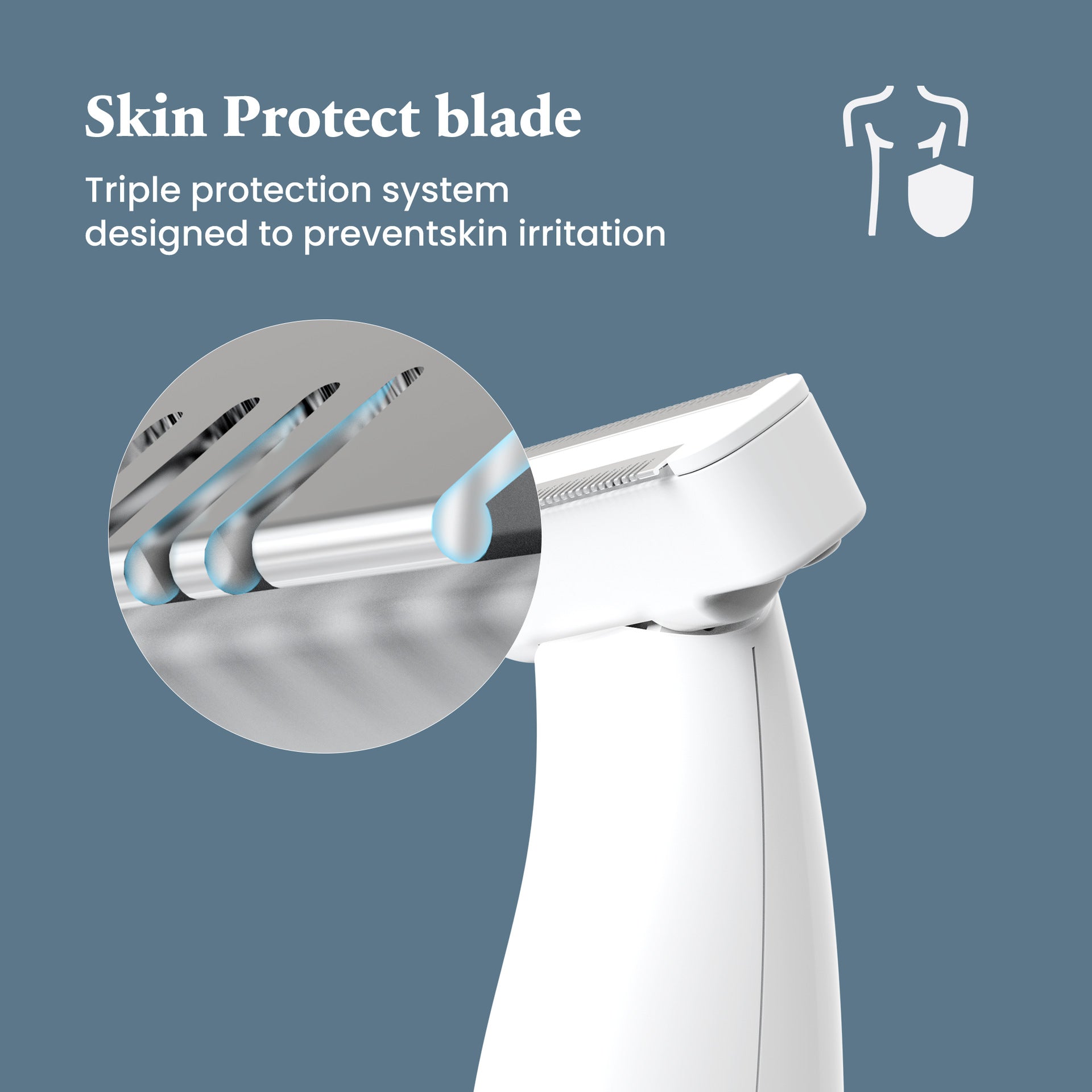 S&G Blend Hair Removal Device - Precise Wet & Dry Use for Men