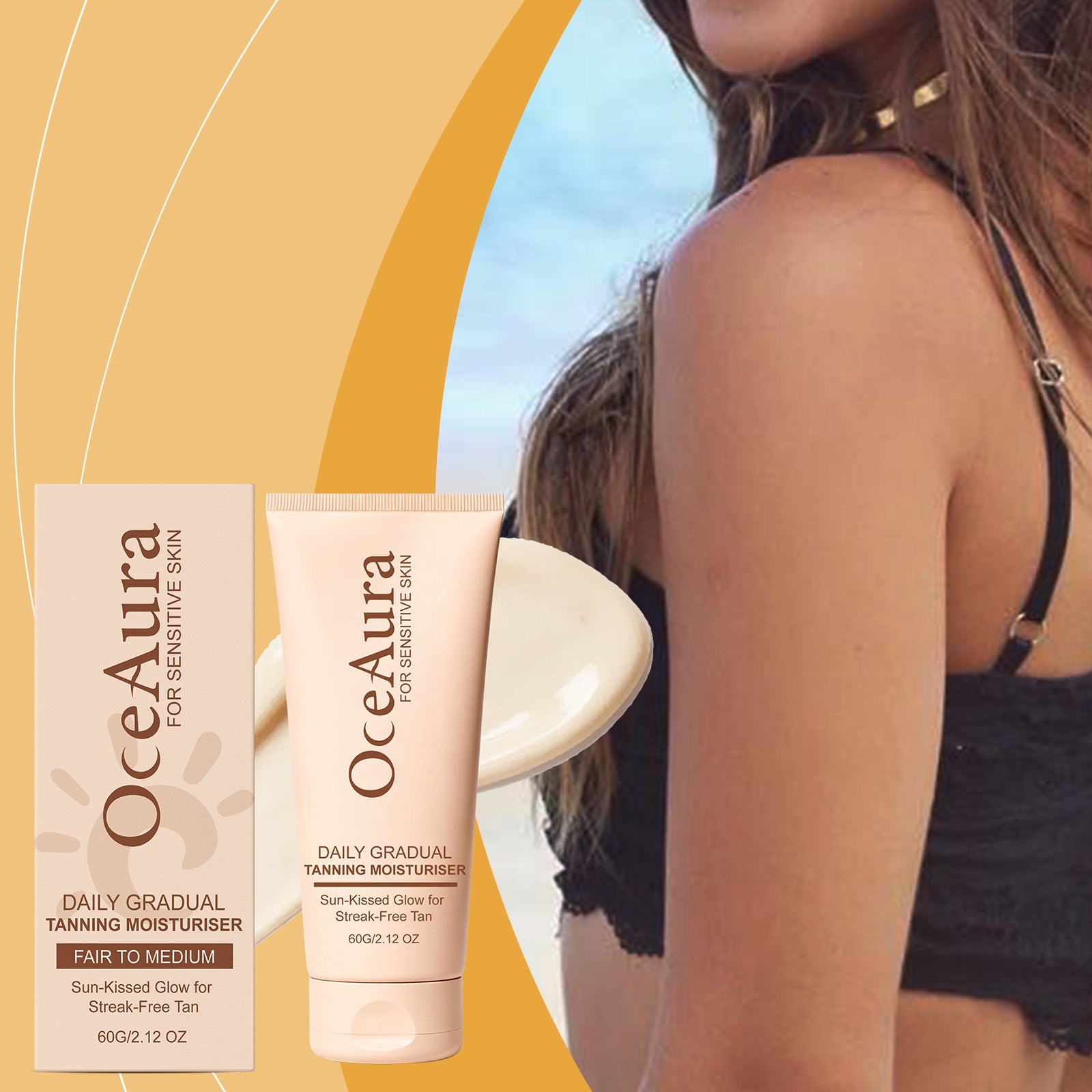 S&G Blend Tanning Lotion - Natural Glow Boost for Fair Skin NZ