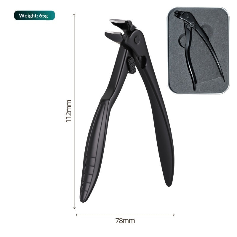 S&G Blend Curved Nail Clippers - Salon Precision with Safety Lock