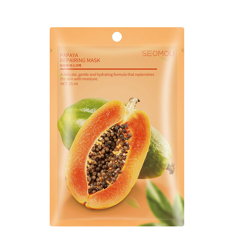 S&G Blend Papaya Enzyme Face Mask - Brightening Set for Dull Skin