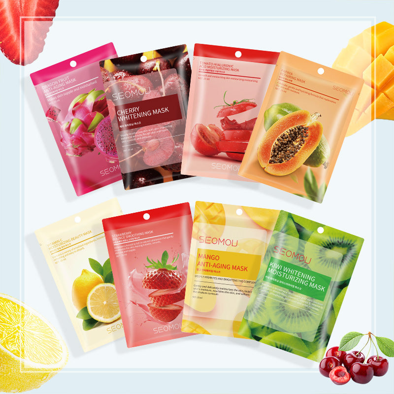 S&G Blend Vitamin C Sheet Mask 10 Pack - Brightening for Dull Skin