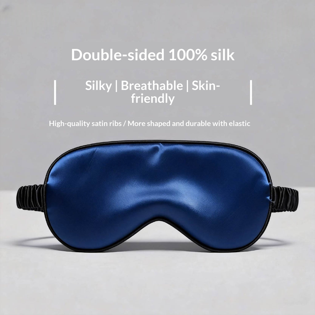 S&G Blend Silk Eye Mask - Deep Sleep & Skin Protection for Women