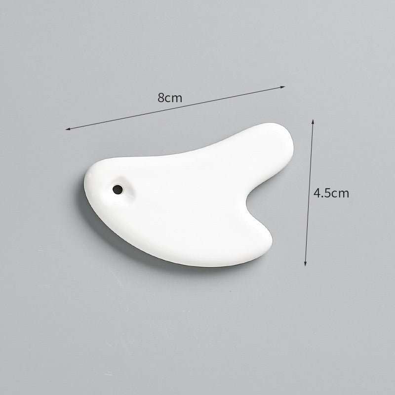 S&G Blend Ceramic Gua Sha Board - Sculpt & Lift Face at Home